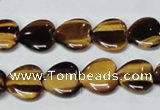 CTE182 15.5 inches 16*16mm heart yellow tiger eye gemstone beads