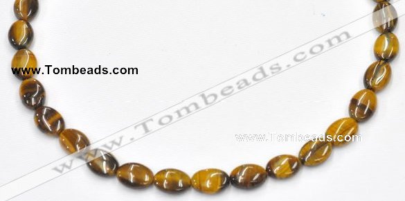 CTE20 15.5 inches oval 13*18mm yellow tiger eye beads Wholesale