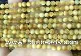 CTE2007 15.5 inches 4mm round golden tiger eye beads wholesale