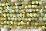 CTE2008 15.5 inches 6mm round golden tiger eye beads wholesale