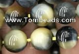 CTE2017 15.5 inches 10mm round golden & blue tiger eye beads wholesale