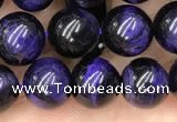 CTE2023 15.5 inches 8mm round purple tiger eye beads wholesale