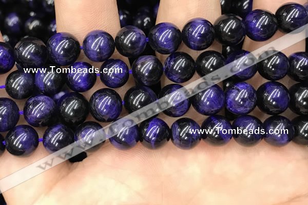 CTE2026 15.5 inches 14mm round purple tiger eye beads wholesale