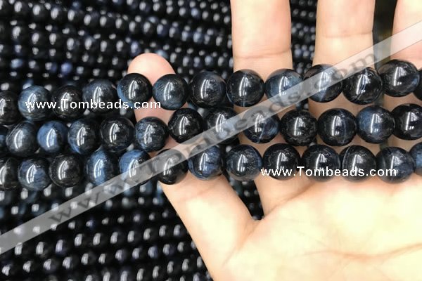 CTE2031 15.5 inches 10mm round blue tiger eye gemstone beads