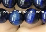 CTE2038 15.5 inches 10mm round blue tiger eye beads wholesale