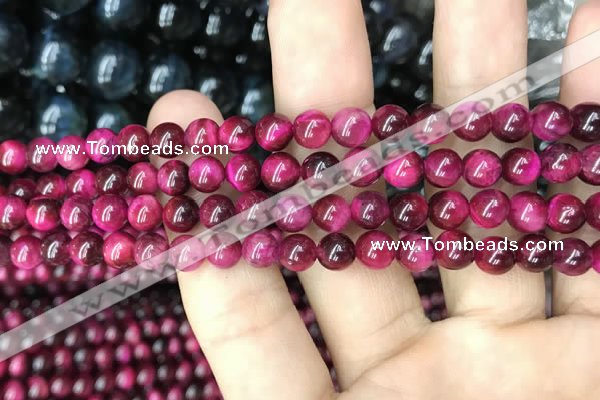 CTE2043 15.5 inches 6mm round red tiger eye beads wholesale