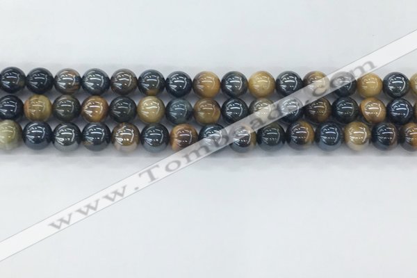 CTE2085 15.5 inches 6mm round AB-color blue & yellow tiger eye beads