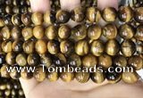 CTE2149 15.5 inches 10mm round yellow tiger eye beads wholesale