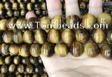 CTE2152 15.5 inches 16mm round yellow tiger eye beads wholesale