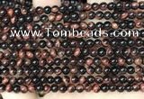 CTE2168 15.5 inches 4mm round red tiger eye beads wholesale