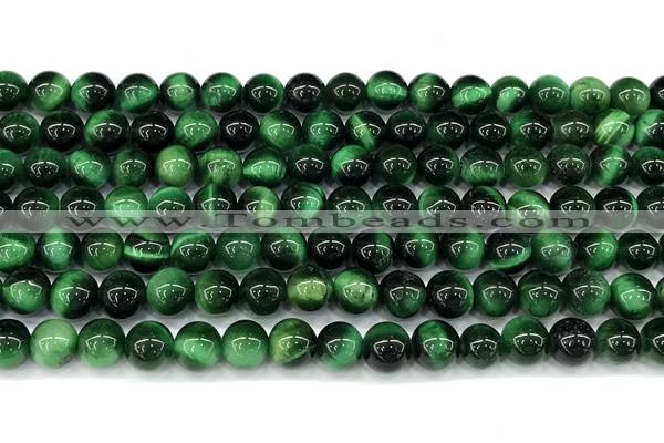 CTE2404 15 inches 6mm round green tiger eye beads