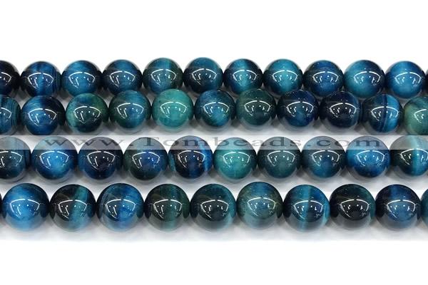 CTE2426 15 inches 10mm round blue tiger eye beads