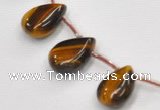 CTE25 teardrop 18*25mm yellow tiger eye beads Wholesale