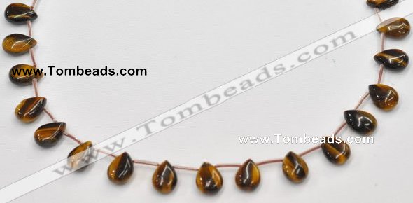 CTE25 teardrop 18*25mm yellow tiger eye beads Wholesale