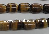 CTE329 15.5 inches 10*14mm drum yellow tiger eye gemstone beads