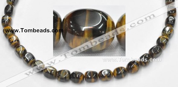 CTE33 15.5 inches 10*14mm freeform blue tiger eye beads wholesale