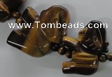 CTE339 15.5 inches 20*25mm animal yellow tiger eye gemstone beads