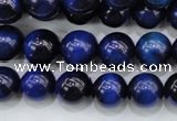 CTE417 15.5 inches 10mm round blue tiger eye beads wholesale