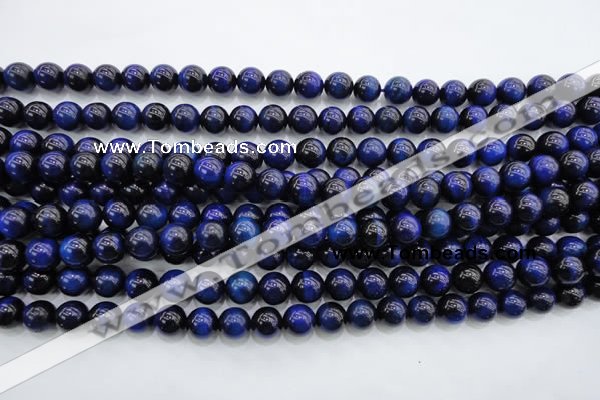 CTE417 15.5 inches 10mm round blue tiger eye beads wholesale