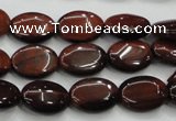 CTE58 15.5 inches 12*16mm oval red tiger eye gemstone beads