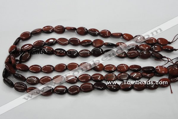 CTE58 15.5 inches 12*16mm oval red tiger eye gemstone beads