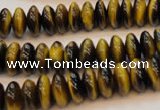 CTE602 15.5 inches 5*10mm rondelle yellow tiger eye beads wholesale