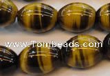 CTE616 15.5 inches 15*20mm rice yellow tiger eye beads wholesale