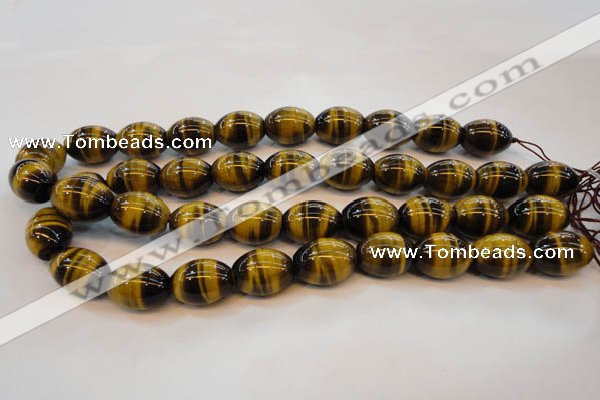 CTE616 15.5 inches 15*20mm rice yellow tiger eye beads wholesale