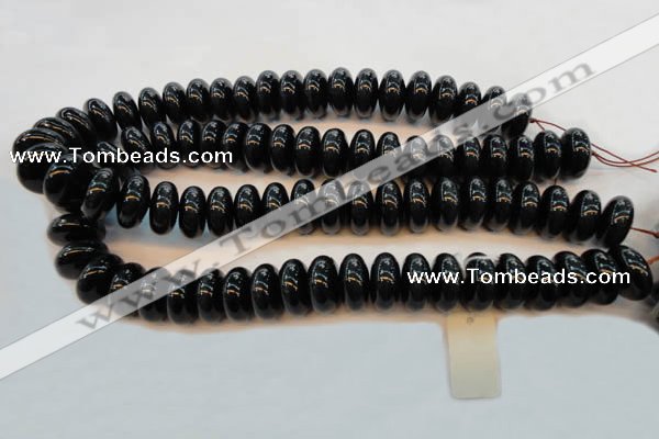 CTE647 15.5 inches 10*18mm rondelle blue tiger eye beads wholesale