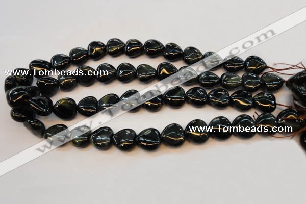 CTE652 15.5 inches 20*20mm heart blue tiger eye beads wholesale