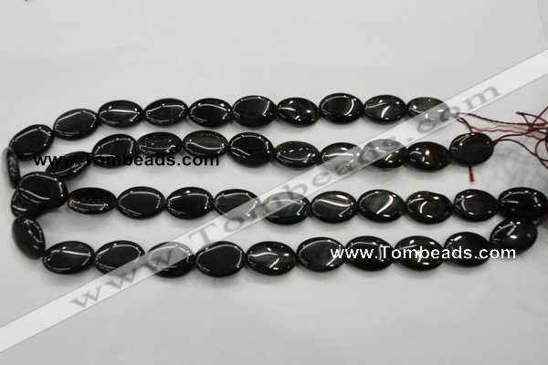 CTE75 15.5 inches 13*18mm oval blue tiger eye gemstone beads