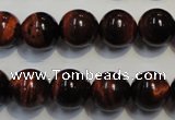 CTE86 15.5 inches 12mm round red tiger eye gemstone beads