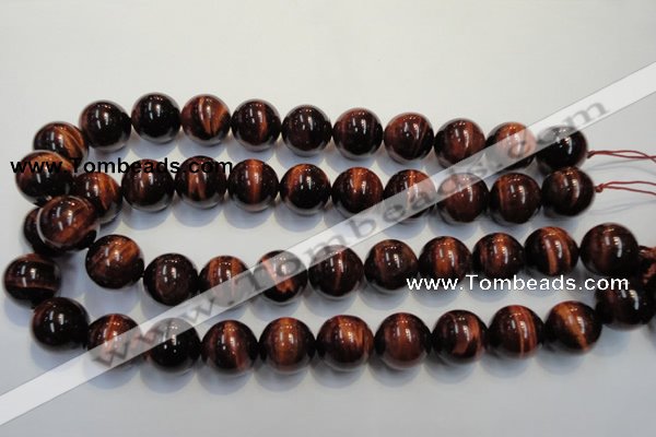 CTE89 15.5 inches 18mm round red tiger eye gemstone beads