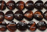 CTE890 15.5 inches 12*12mm heart red tiger eye beads wholesale