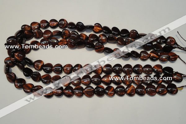 CTE890 15.5 inches 12*12mm heart red tiger eye beads wholesale