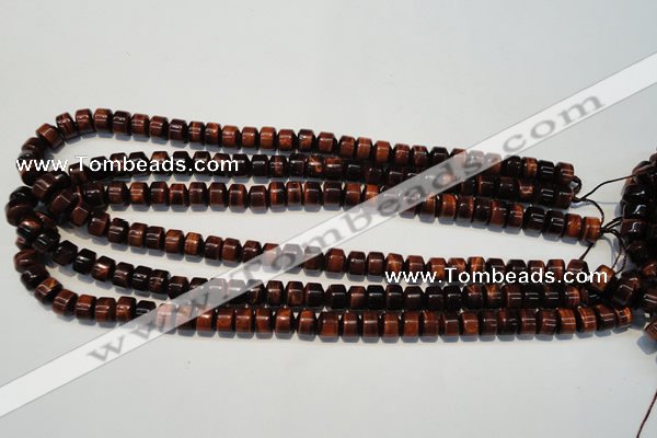 CTE898 15.5 inches 7*8mm tyre red tiger eye beads wholesale