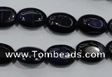 CTE951 15.5 inches 10*14mm oval dyed blue tiger eye beads wholesale