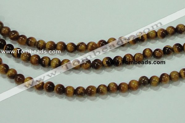 CTG02 15.5 inches 4mm round tiny tigers eye beads wholesale