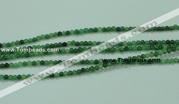 CTG09 15.5 inches 2mm round  tiny moss agate beads wholesale