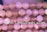 CTG1029 15.5 inches 2mm faceted round tiny moonstone beads