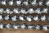 CTG1084 15.5 inches 2mm faceted round tiny hematite beads