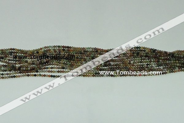 CTG109 15.5 inches 2mm round tiny Indian agate beads wholesale