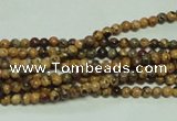 CTG117 15.5 inches 2mm round tiny leopard skin jasper beads wholesale