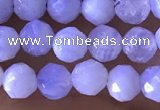 CTG1305 15.5 inches 5mm faceted round blue lace agate beads wholesale