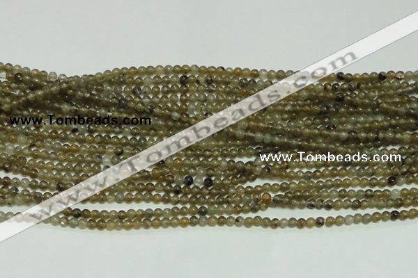 CTG133 15.5 inches 3mm round tiny labradorite gemstone beads wholesale