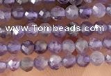 CTG1340 15.5 inches 2mm faceted round amethyst beads wholesale