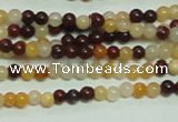 CTG138 15.5 inches 3mm round tiny mookaite gemstone beads wholesale