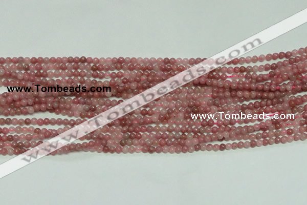 CTG140 15.5 inches 3mm round tiny rhodochrosite gemstone beads wholesale