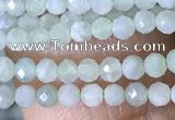 CTG1420 15.5 inches 2mm faceted round jade beads wholesale