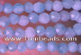 CTG1422 15.5 inches 2mm faceted round amazonite beads wholesale